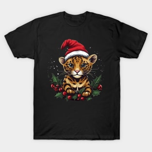 Ocelot Christmas T-Shirt